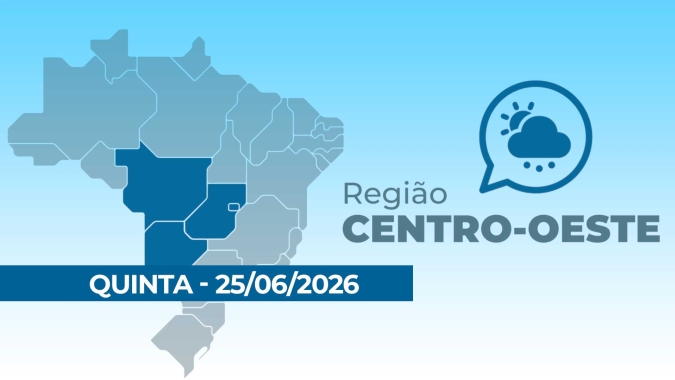 Frente fria perde força no Centro-Oeste, mas ainda leva chuva e temperaturas amenas para parte da região