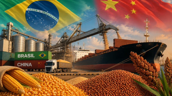 China vai demandar mais alimentos nos próximos anos e Brasil terá papel fundamental nesse cenário