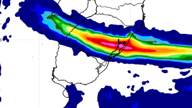 Chuva não para no Rio Grande do Sul e Inmet prevê volume elevado no fim de semana