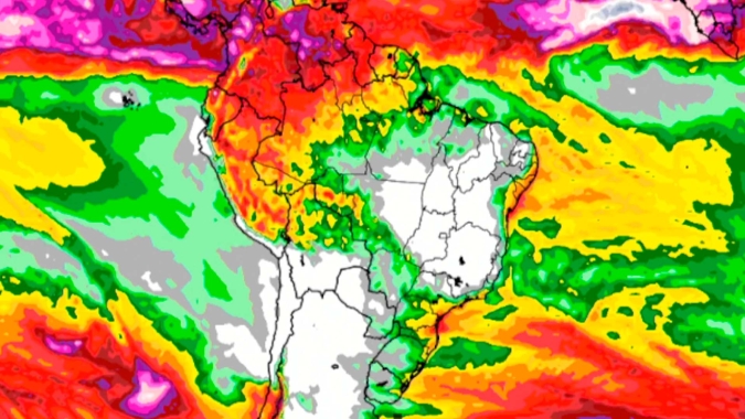 Bloqueio começa a perder força com chuvas irregulares, mas que amenizam o calor intenso