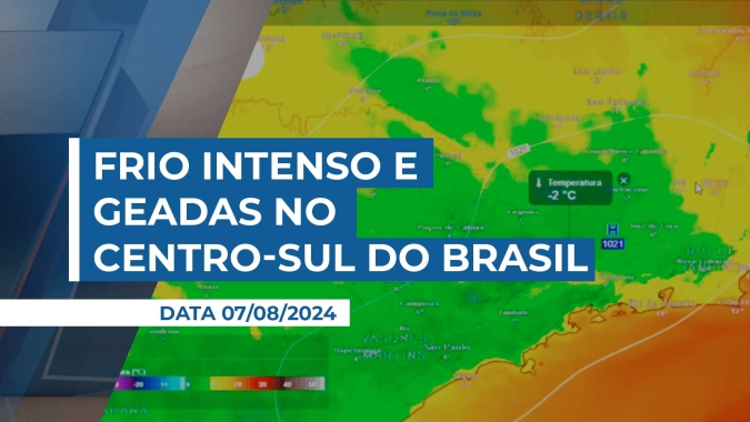 Último frio do inverno vem aí e pode sim deixar problemas em áreas do Centro-Sul do Brasil; atenção para o café de MG