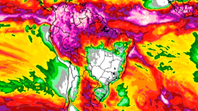 Frio continua no Sul e Sudeste do Brasil, geadas fracas são previstas e temporada seca se estabelece na região Central