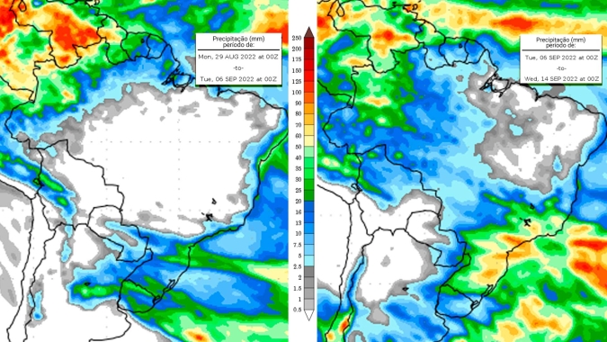 Passagem do frio vai ser rápida, mas vai derrubar as temperaturas até a Bahia
