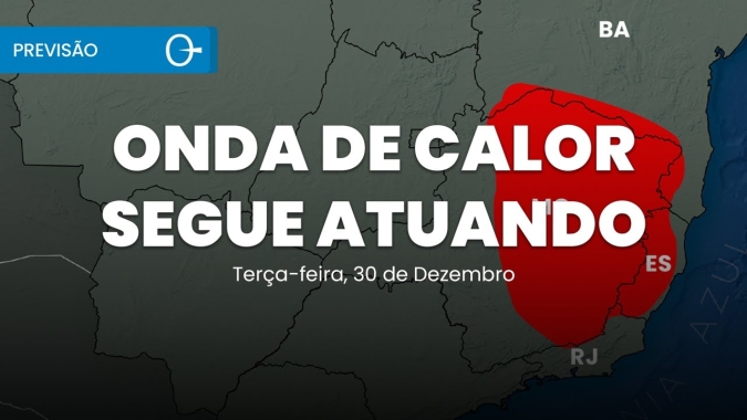 Confira a previsão do tempo para esta terça-feira (30) para todo o Brasil