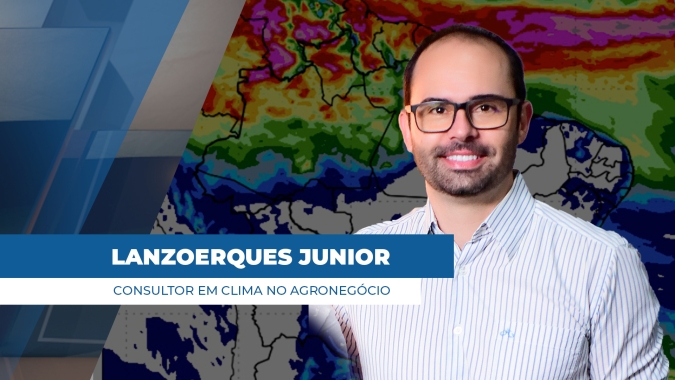 Frente fria avança pelo Brasil e acumulados, ao longo da semana, podem passar dos 100 milímetros em algumas áreas do sul do país
