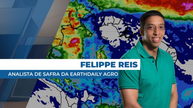 Precipitações previstas para todas as regiões de plantio no Paraná, mas ainda com volumes irregulares