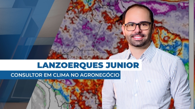 Corredor de umidade dá condições de chuvas para centro-oeste e sudeste
