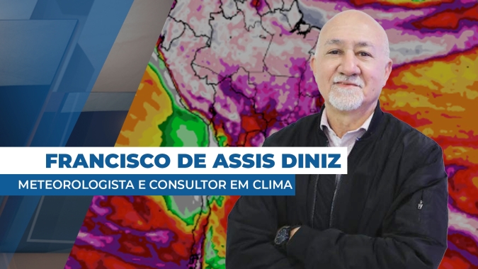 Início de abril deve vir com frente fria chegando pelo Sul do Brasil