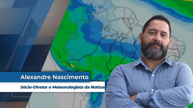 Chuvas no sudeste continuam após passagem de ciclone; precipitações no centro-oeste devem se estabelecer nas próximas semanas