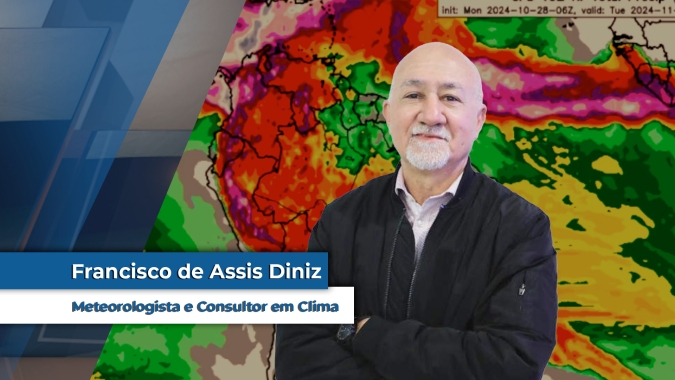 Próximos 7 dias devem ter boas chuvas no Centro-Sul do Brasil, mas Matopiba segue seco