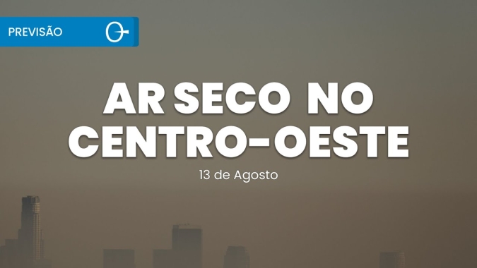 Confira a previsão do tempo para esta quarta-feira (12) para todo o Brasil