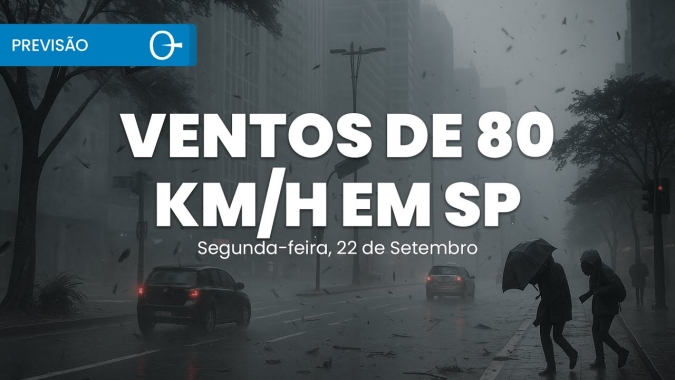 Confira a previsão do tempo para esta segunda-feira (22) para todo o Brasil