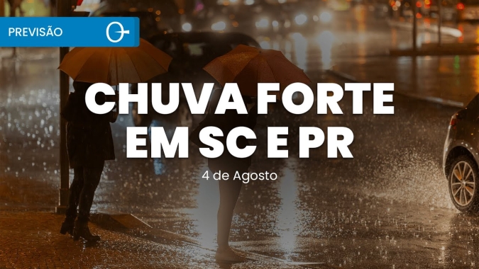 Confira a previsão do tempo para esta segunda-feira (04) para todo o Brasil