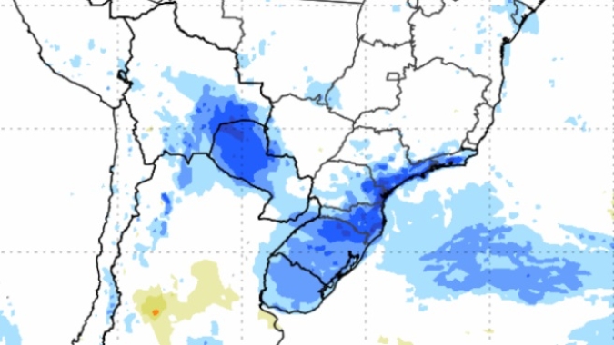 Inmet emite alerta para queda de temperaturas no Centro-Sul do Brasil; geadas fracas no Sul