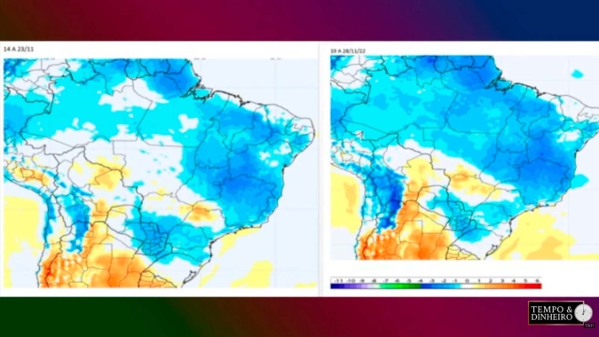 Temperaturas baixas e anormais de novembro atrasam culturas de verão