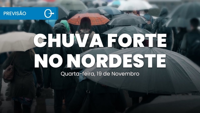 Confira a previsão do tempo para esta quarta-feira (19) para todo o Brasil