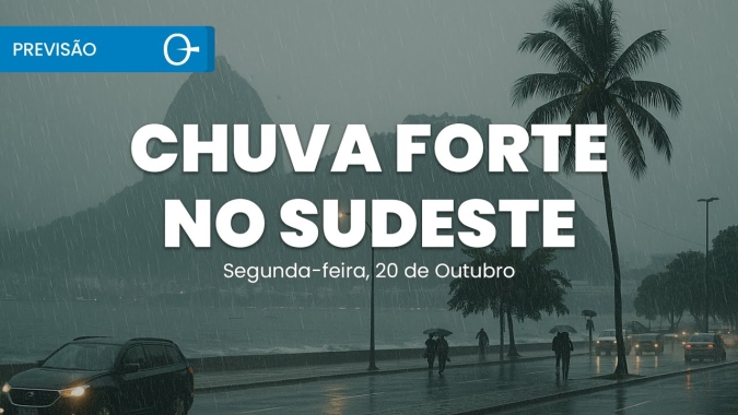 Confira a previsão do tempo para esta segunda-feira (20) para todo o Brasil