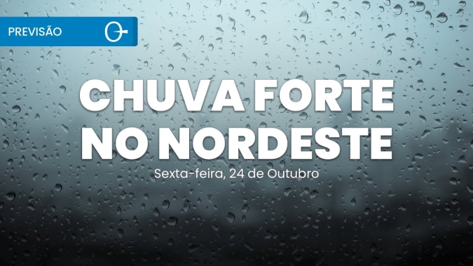 Confira a previsão do tempo para esta sexta-feira (24) para todo o Brasil