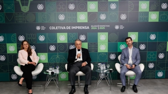 CNA prevê crescimento do PIB do agronegócio em 2025, mas cenários externo e interno são desafiadores para o setor