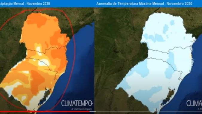 Primavera com efeitos de La Niña: Climatempo alerta para chuvas abaixo da média no Sul do país