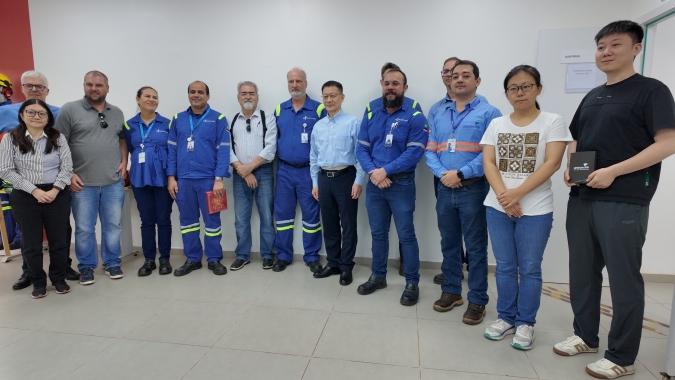 Aprosoja MT leva delegação chinesa para visita técnica ao porto de Barcarena durante a COP30