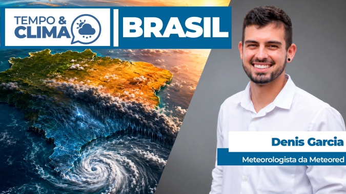 Ciclone-bomba coloca Sul em alerta e provoca mudança no tempo em parte do Brasil