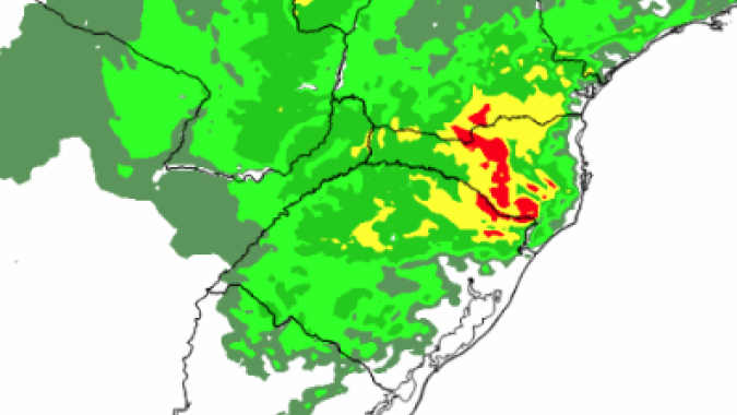 Inmet: Frio persiste no centro-sul e chuva se concentra no Norte e litoral do Nordeste