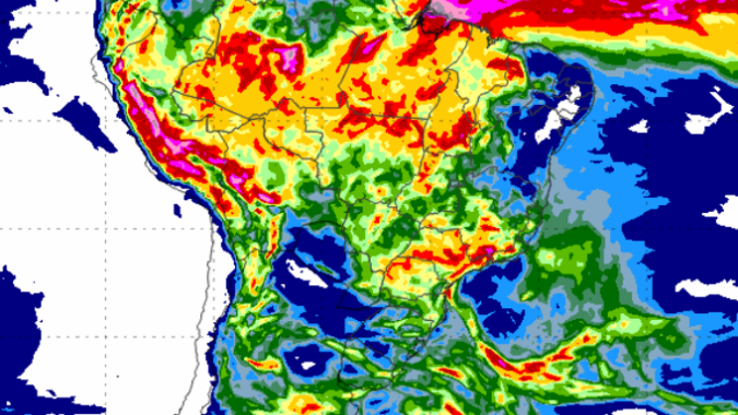 Alertas do Inmet: Semana começa com temporais espalhados de Norte a Sul do país