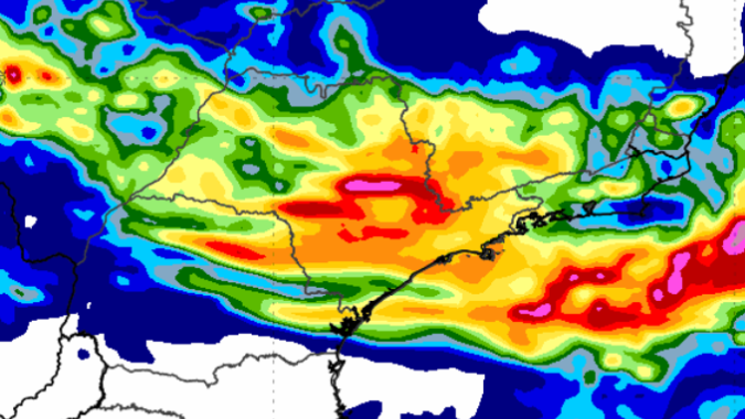 Chuva deve persistir sobre São Paulo na sexta-feira (25) e avançar para mais estados