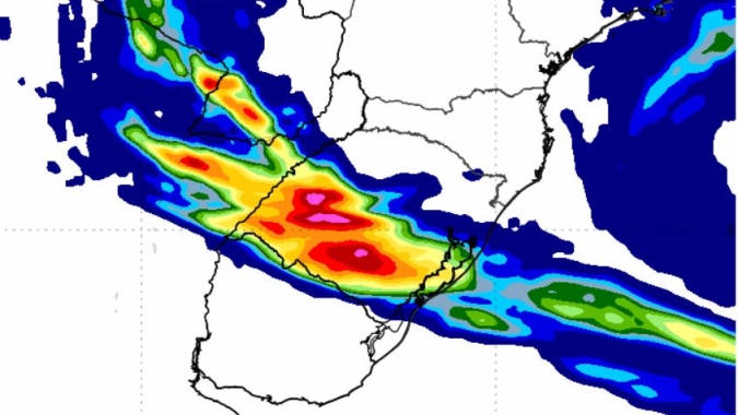 Água com mais frequência: Maio chega com nova rodada de chuvas para o Sul do Brasil