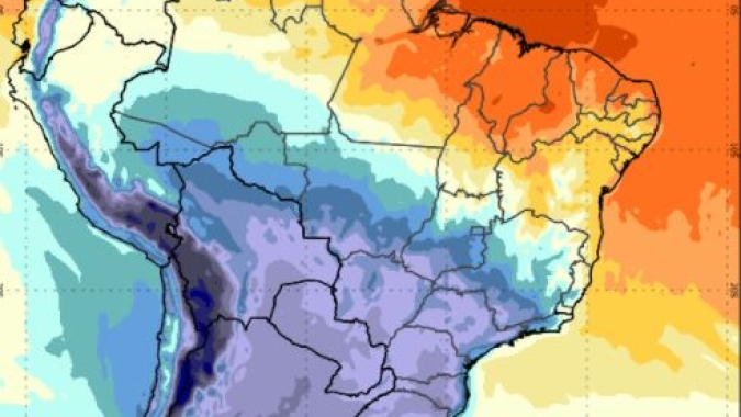 Frio extremo já passou, mas Inmet mantém previsão de geada no Centro-Sul do BR