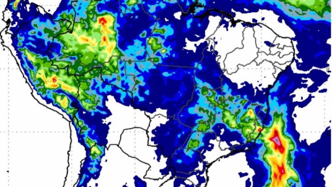 Quinta-feira terá mais chuva no Centro-Norte do Brasil e calorão ganhando força no Sul