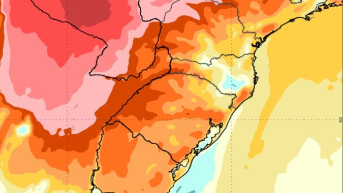 Massa de ar frio se afasta e temperaturas voltam a subir no Sul do Brasil
