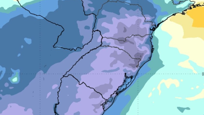 Em plena primavera, massa de ar frio derruba as temperaturas e Sul do BR pode ter geadas na próxima madrugada