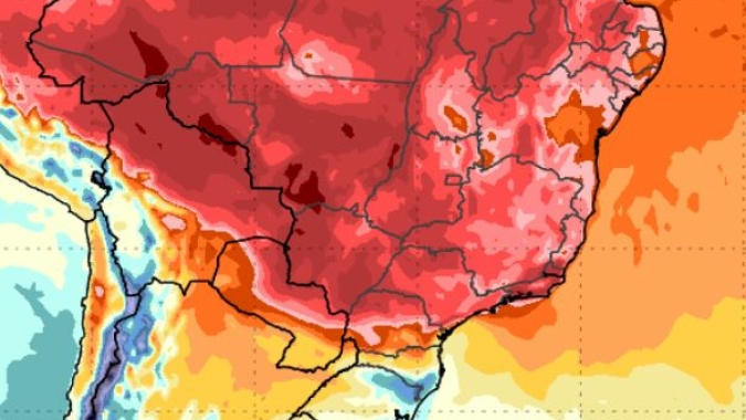 Centro-Norte do país continua pegando fogo, enquanto Sul do Brasil tem alerta para queda nas temperaturas