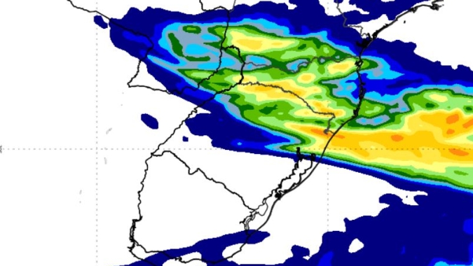 Previsão do tempo: Áreas de instabilidade podem favorecer chuvas pelo Centro-Sul do Brasil