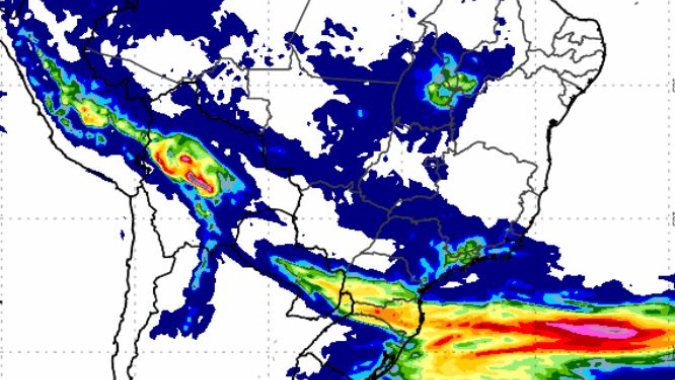 Fim do calorão: Frente fria leva chuva para o Sul e vai derrubar as temperaturas pelo Brasil