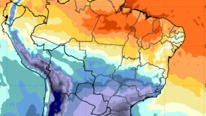 Sul do Brasil amanhece com temperaturas abaixo de 0ºC e frio continua até 1º de agosto, diz Inmet
