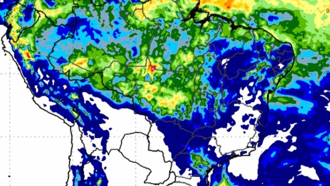 Brasil tem mais um dia de chuvas espalhadas em várias regiões e estado de alerta para tempestades