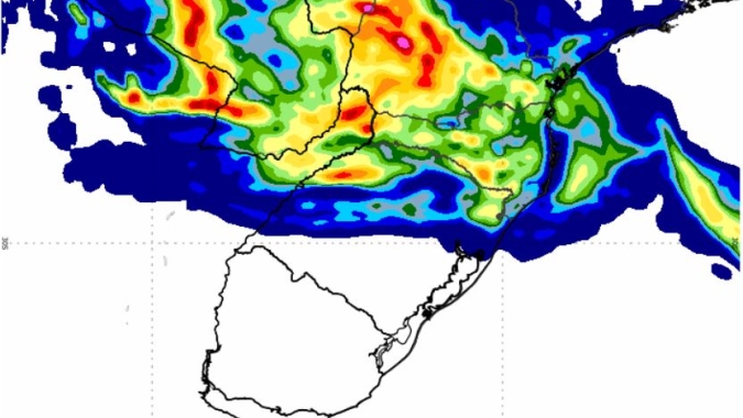 Inmet emite alerta para tempestade nos três estados do Sul do Brasil