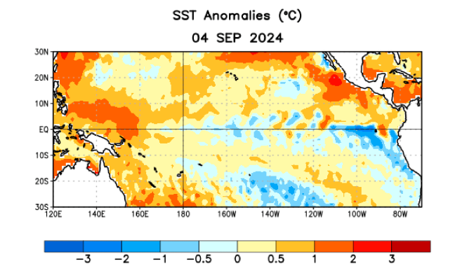 La Niña tem 71% de chance de ocorrer entre setembro e novembro, atualiza NOAA