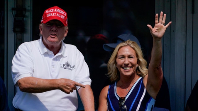 Rompimento de Trump com Marjorie Taylor Greene abala coração MAGA