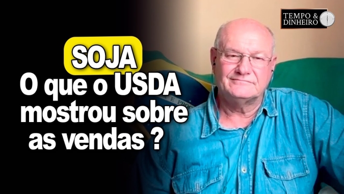 USDA mostra boas vendas de Soja, informa Vlamir Brandalizze