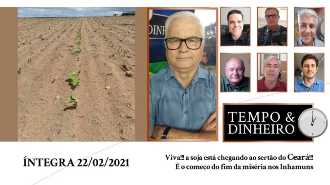 Viva!!! a soja está chegando ao sertão do Ceará!!! É o começo do fim da miséria nos Inhamuns