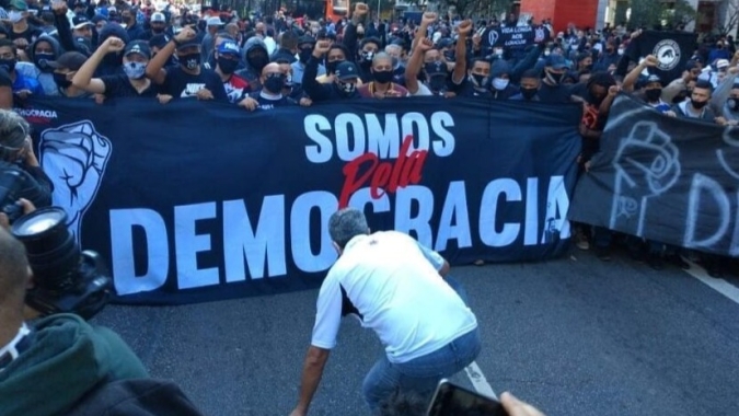 SP: movimentos pró-democracia remarcam atos para o Largo do Batata