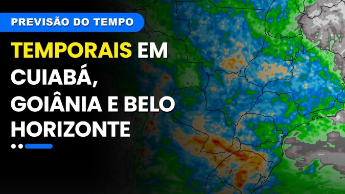 Confira a previsão do tempo para este final de semana Sábado (30) e Domingo (1) para todo o Brasil