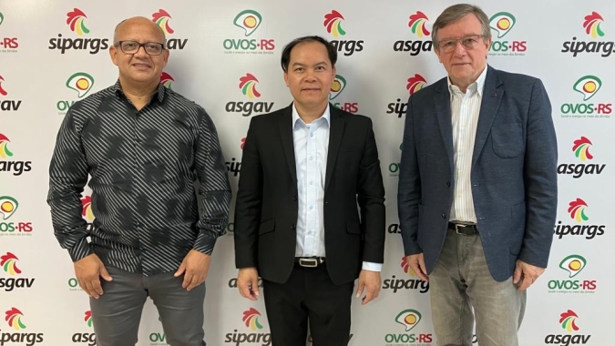 Embaixada do Vietnã visita a Organização Avícola do Estado do RS (Asgav/Sipargs)
