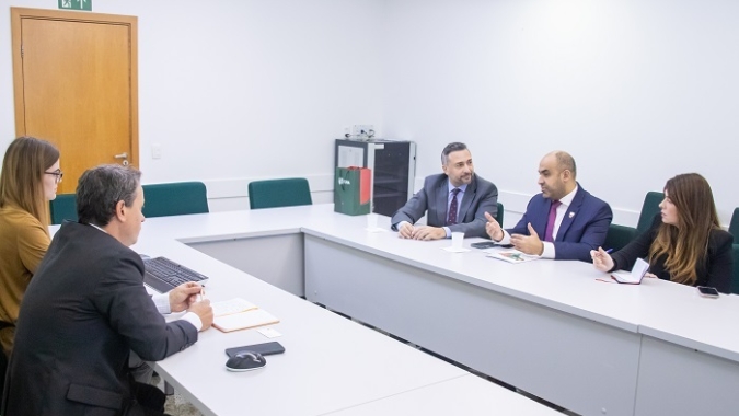 CNA recebe embaixador do Bahrein no Brasil para prospecção de parcerias