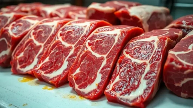 Exportações de carne bovina mantem ritmo forte na segunda metade de março