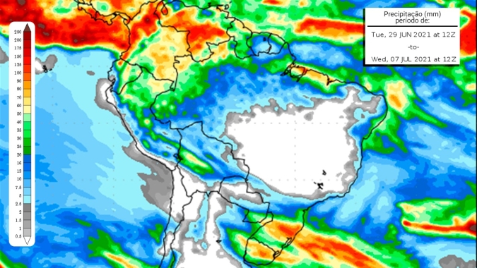Inverno começa com chuvas no Sul e seca no Brasil Central, mas tem previsão de muito frio na semana que vem